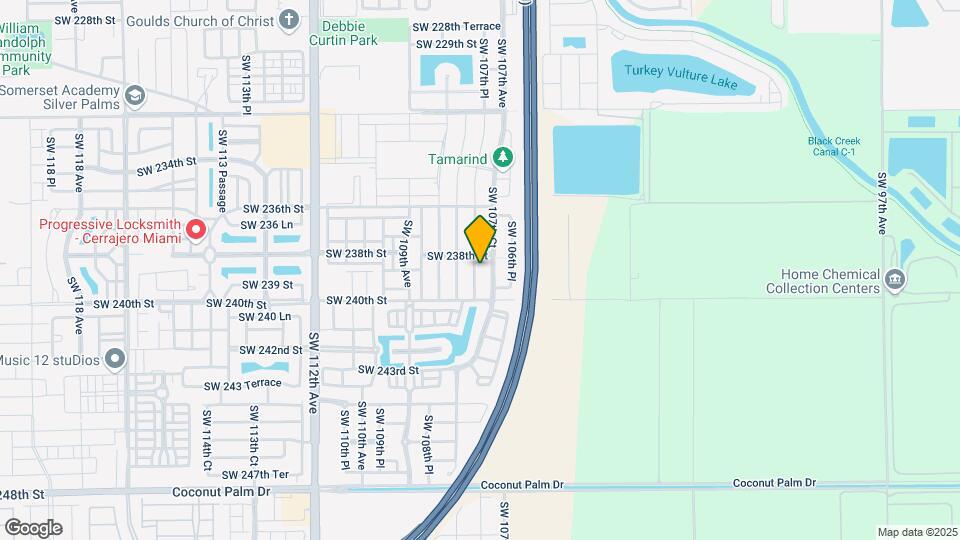 23843 SW 107th Pl Map and Location Details