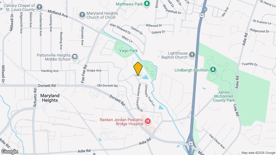 11478 Pineview Crossing Dr Map and Location Details