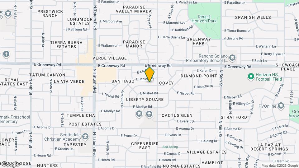 5122 E Blanche Dr, Unit SI ID1639146P Map and Location Details
