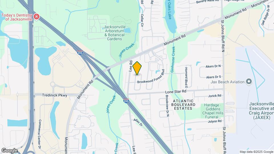 1185 W Romaine Cir Map and Location Details