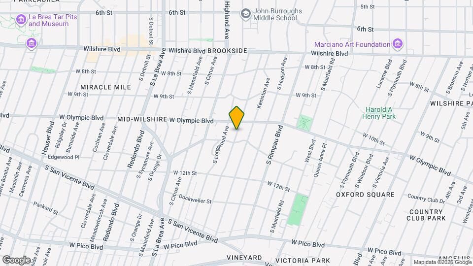 1033 S Tremaine Ave Map and Location Details