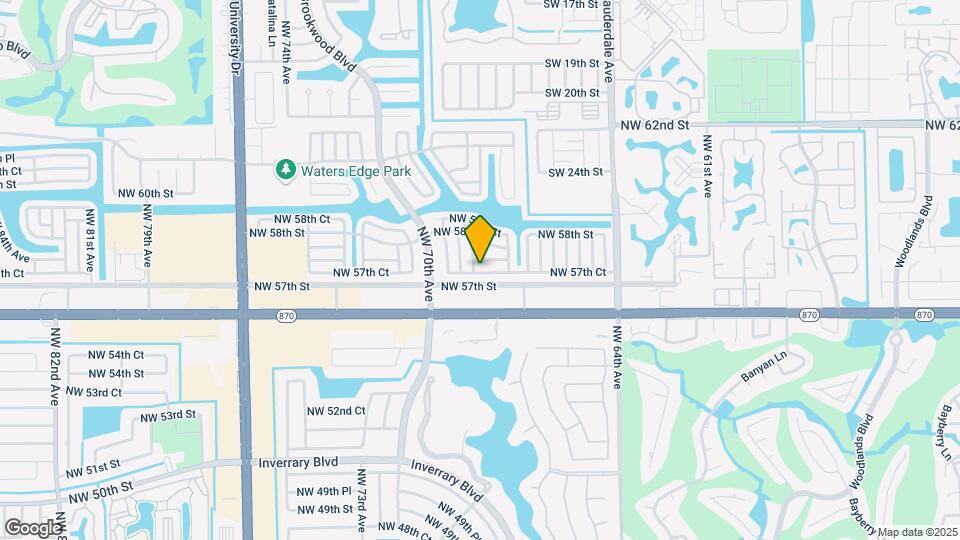 6713 NW 57th Ct Mapa y Detalles de la Ubicación