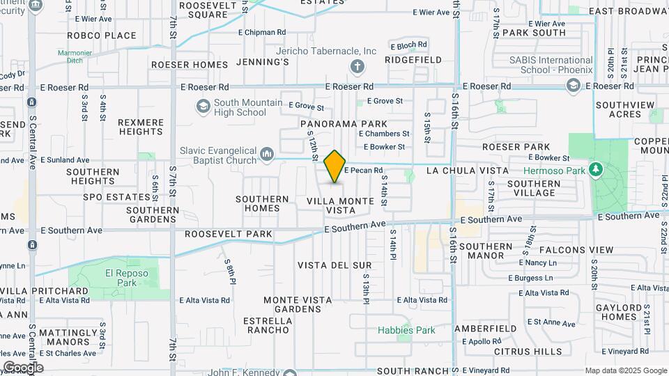 1227 E Wayland Dr Map and Location Details