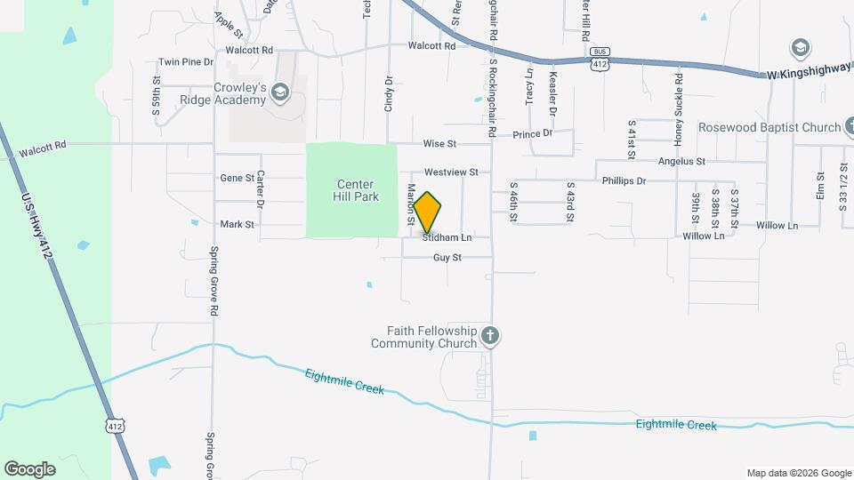 4900 Stidham Ln Map and Location Details