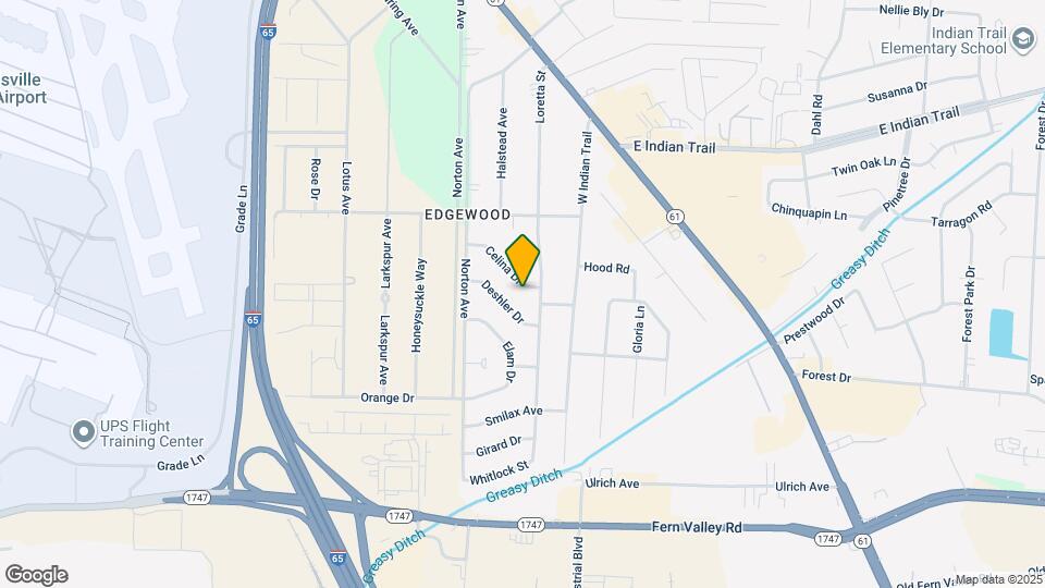 2830 Celina Dr Map and Location Details