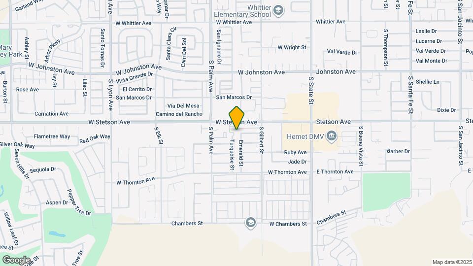 1112 Turquoise St, Unit Unit#1 - One bedroom Map and Location Details