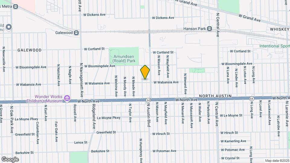 6014-6016 W Wabansia Ave Mapa y Detalles de la Ubicación