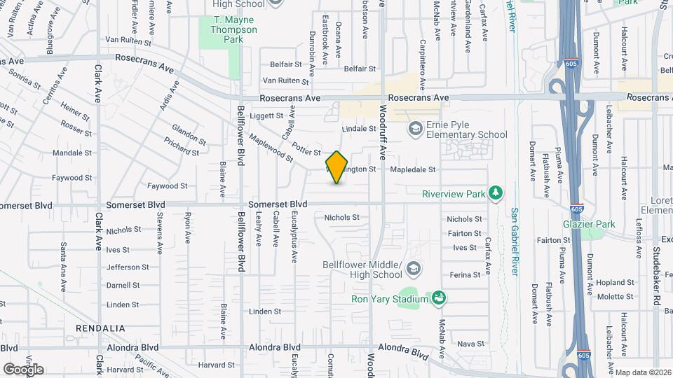 10063 Faywood St Mapa y Detalles de la Ubicación