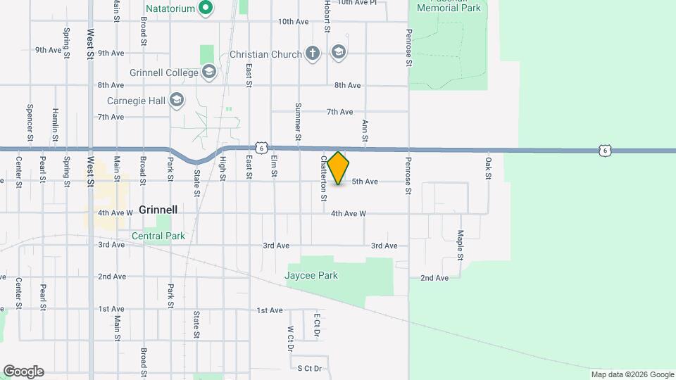 1616 5th Ave Mapa y Detalles de la Ubicación