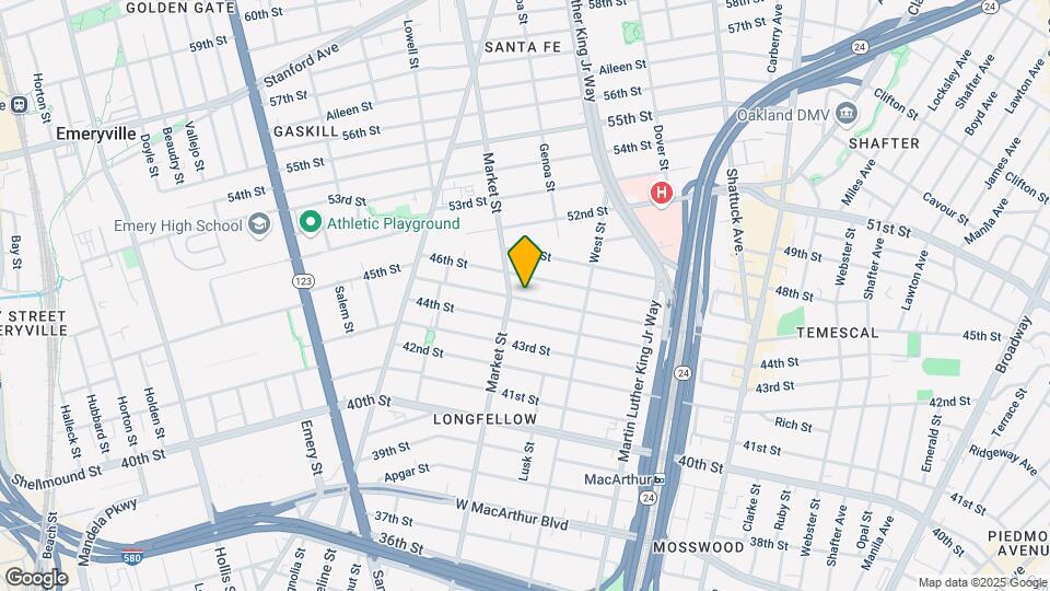 886 45th St Mapa y Detalles de la Ubicación