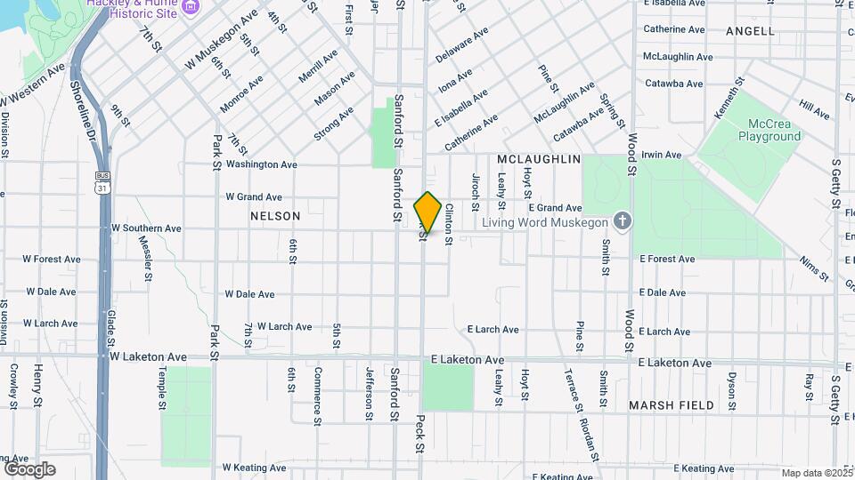 1576 Peck St Map and Location Details