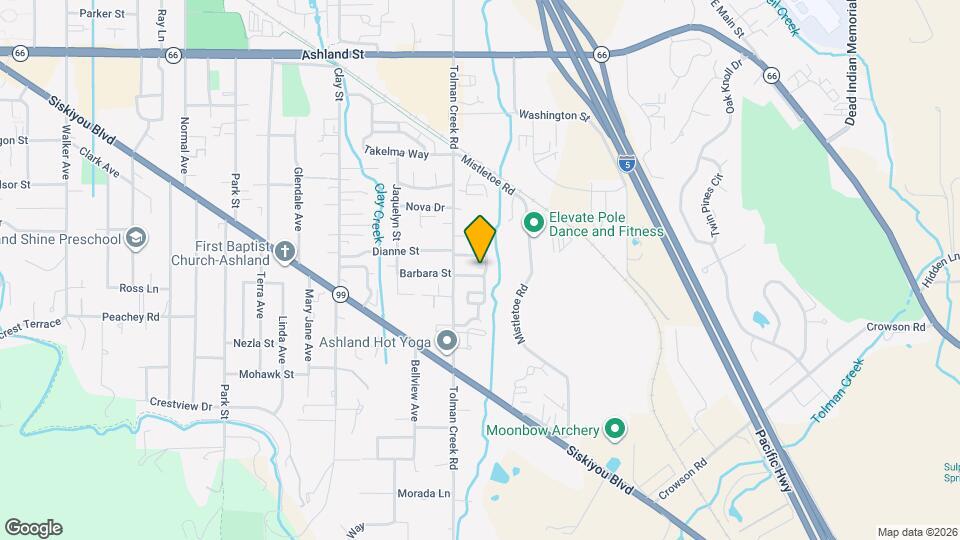 2555 Springhill Dr Map and Location Details