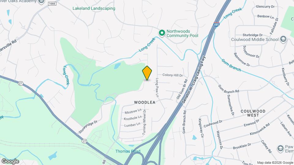 1932 Stoneyridge Dr Map and Location Details