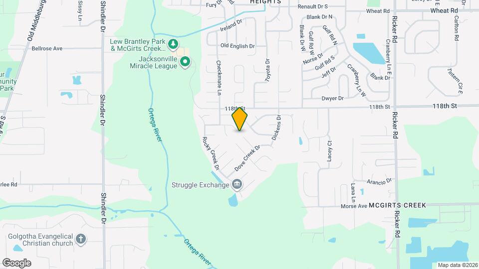 8244 Sawmill Creek Dr Mapa y Detalles de la Ubicación