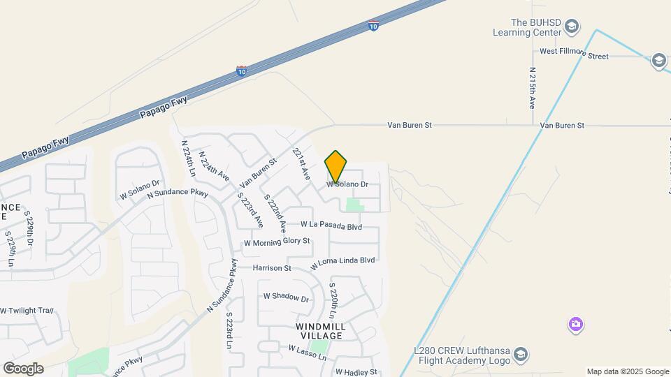 22059 W Solano Dr Mapa y Detalles de la Ubicación