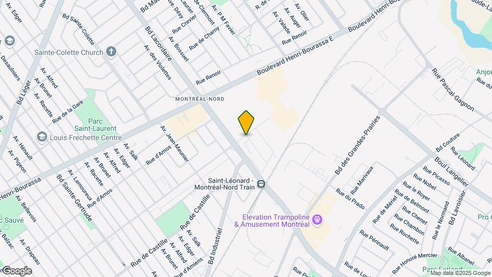 5800 De Charleroi Map and Location Details