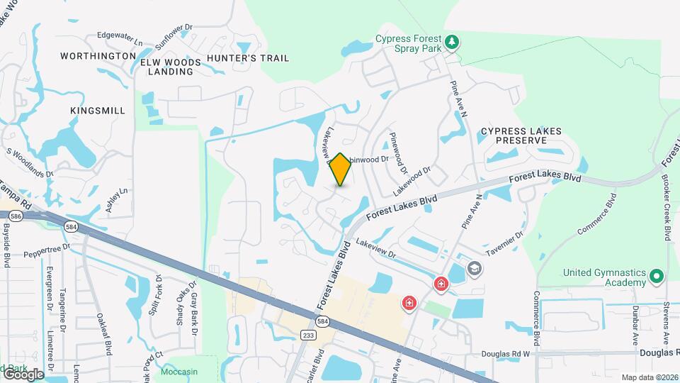 403 Cedar Ridge Ct Map and Location Details