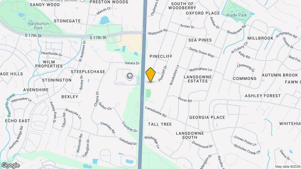 110 Pinecliff Dr Map and Location Details