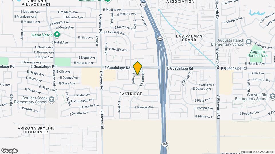 8638 E Osage Ave Map and Location Details