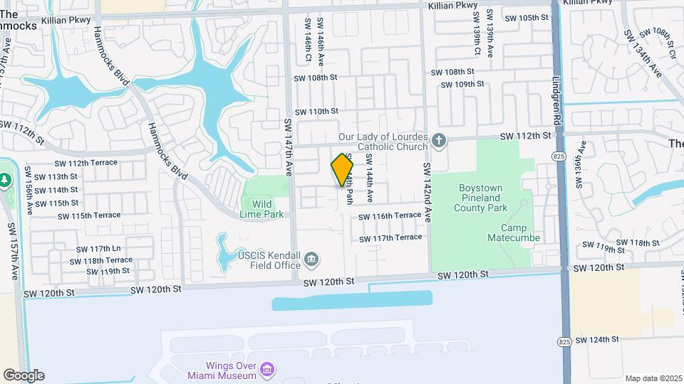 11481 SW 145th Ave Map and Location Details