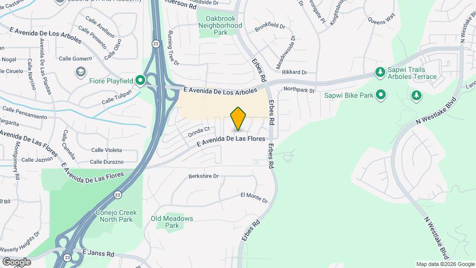 1988 Olivewood Ct Map and Location Details