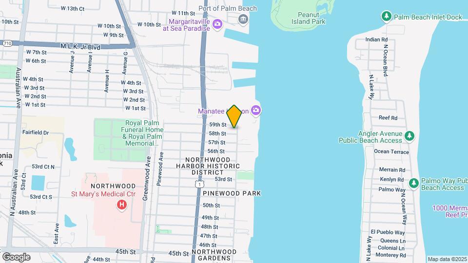 405-407 58th St Map and Location Details