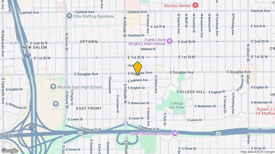 115 S Rutan Ave Map and Location Details