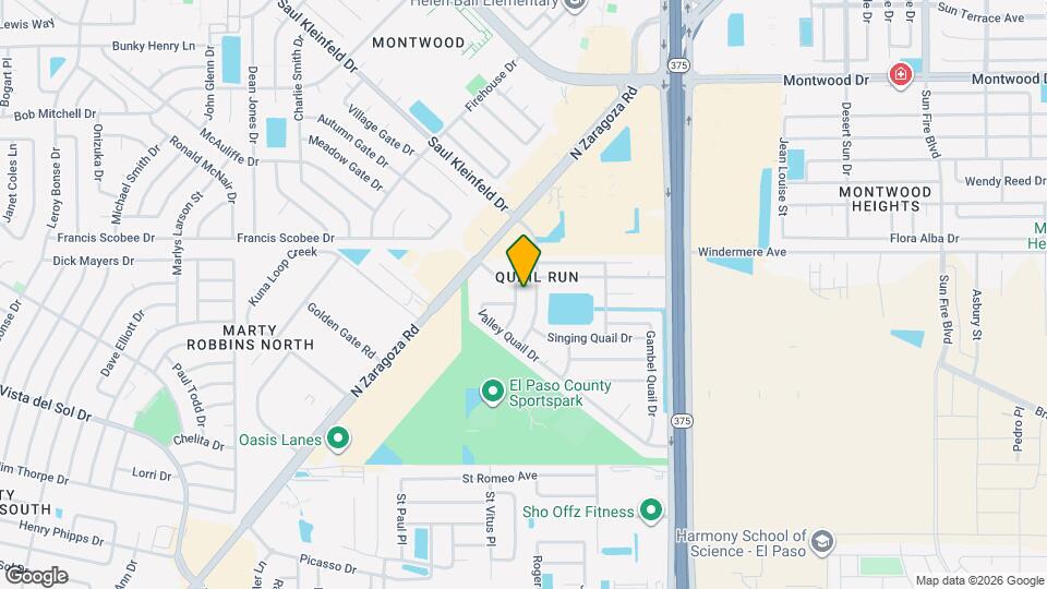 1758 Plumed Quail Ln Map and Location Details