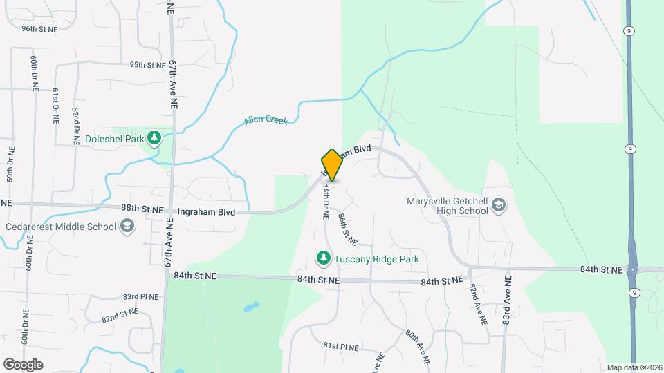 7467 87th Dr NE Map and Location Details