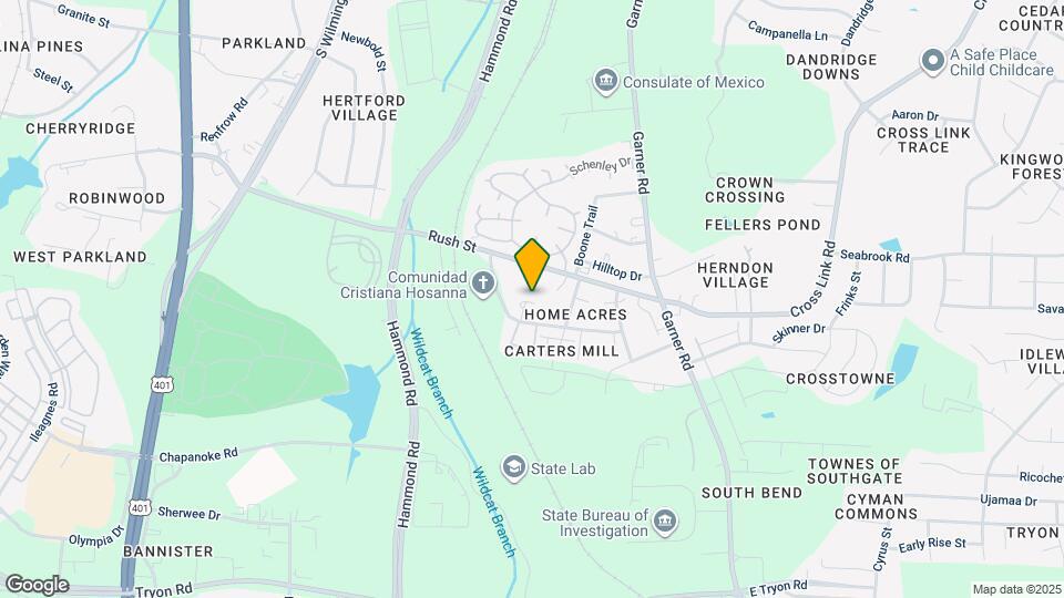 2906 Old Mill Stream Ct Map and Location Details