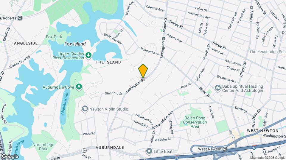 166 Lexington St, Unit 1 Mapa y Detalles de la Ubicación