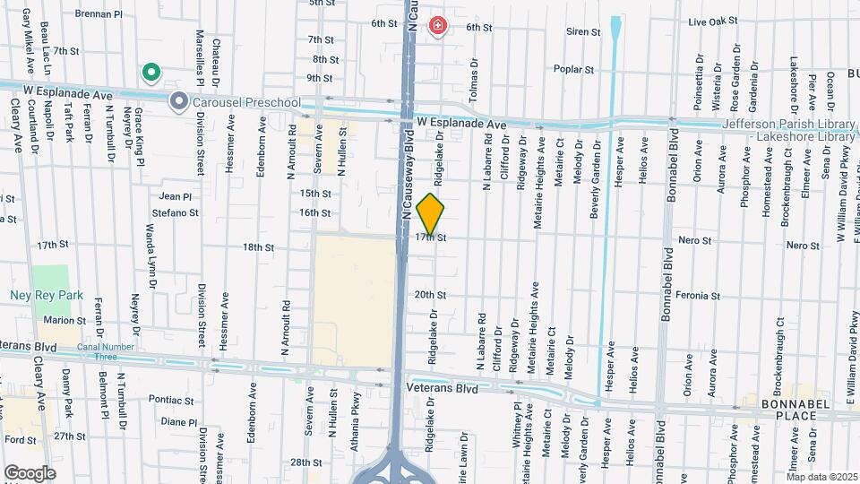 3100 17th St Map and Location Details