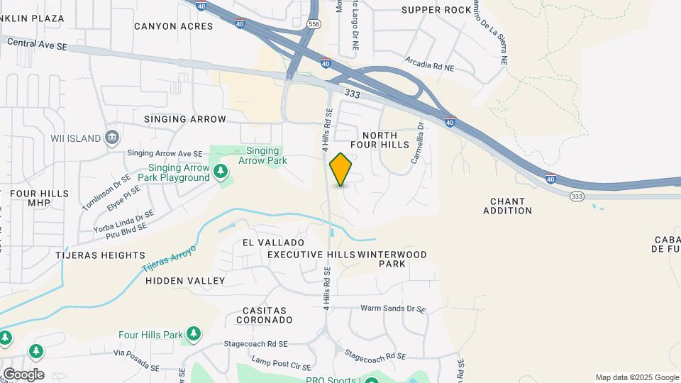 511 Pinon Creek Rd SE Map and Location Details