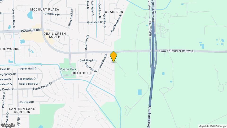 8306 Quail Burg Ln Map and Location Details