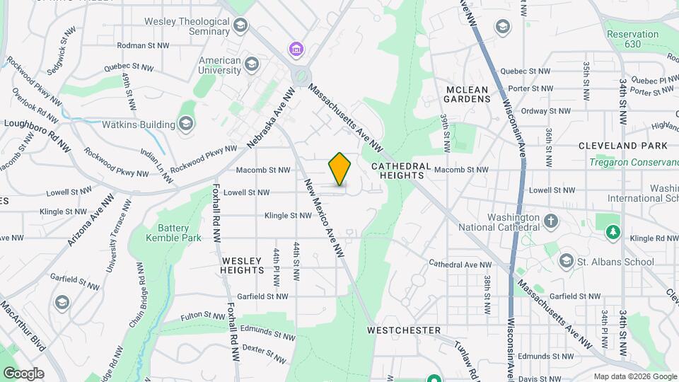 3265 Sutton Pl NW Map and Location Details