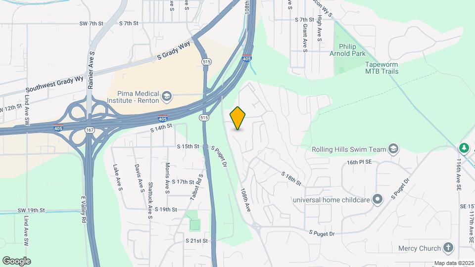 1600 Benson Rd S Map and Location Details