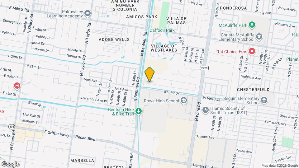 4200 Walnut Ave Map and Location Details