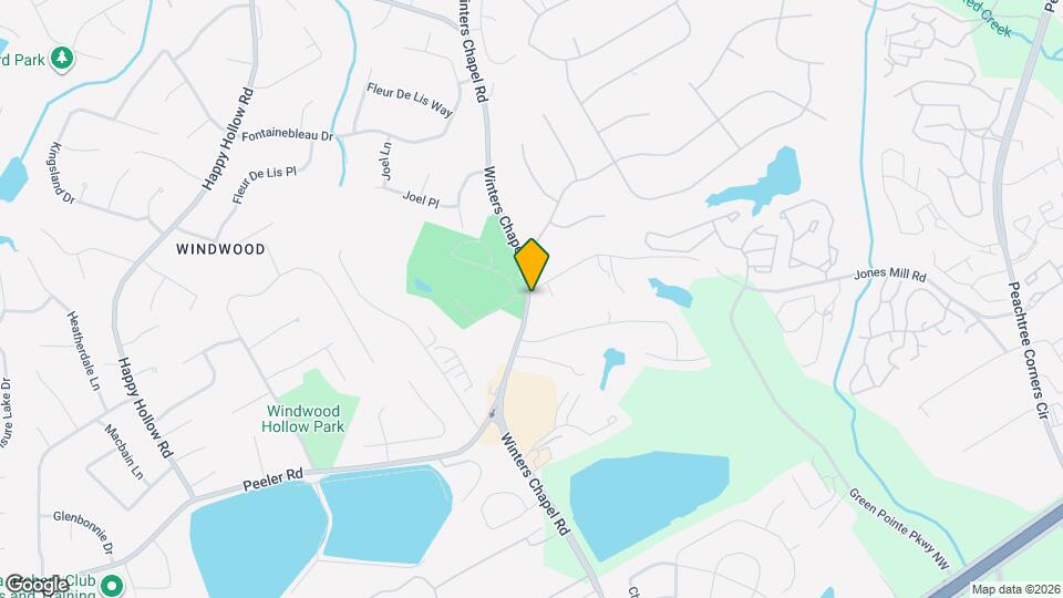 2895 Jones Mill Rd Map and Location Details