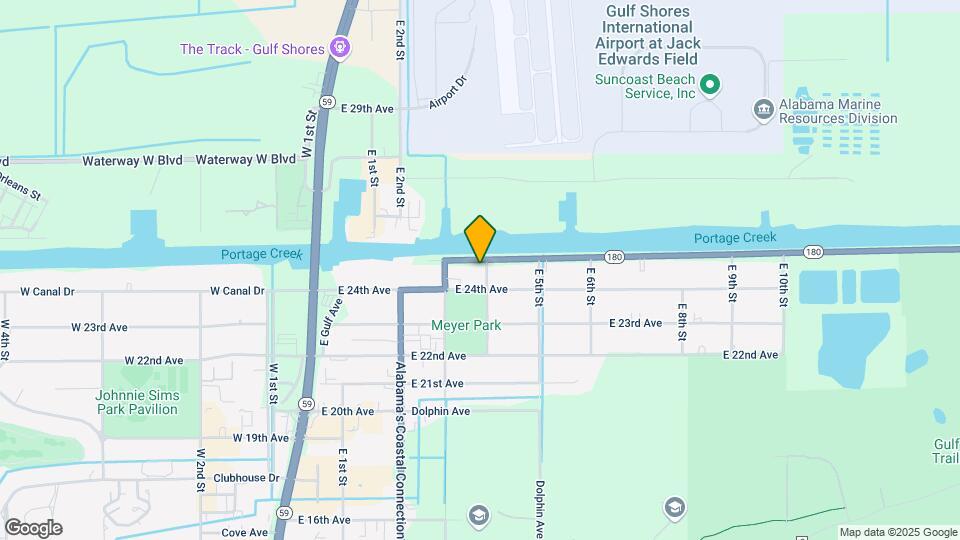 435 E Canal Dr Map and Location Details