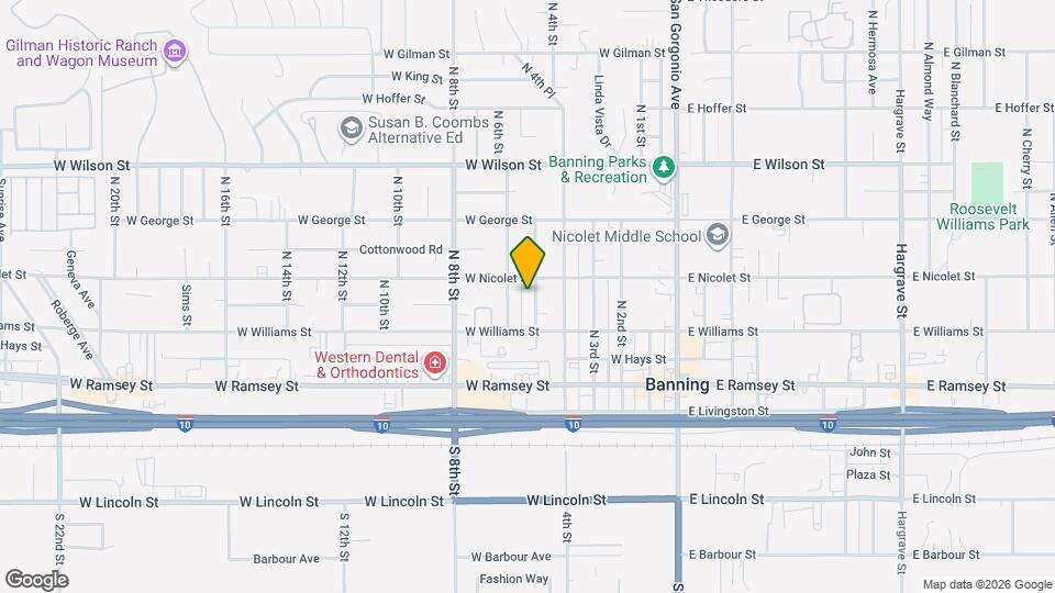 331 N 5th St Map and Location Details