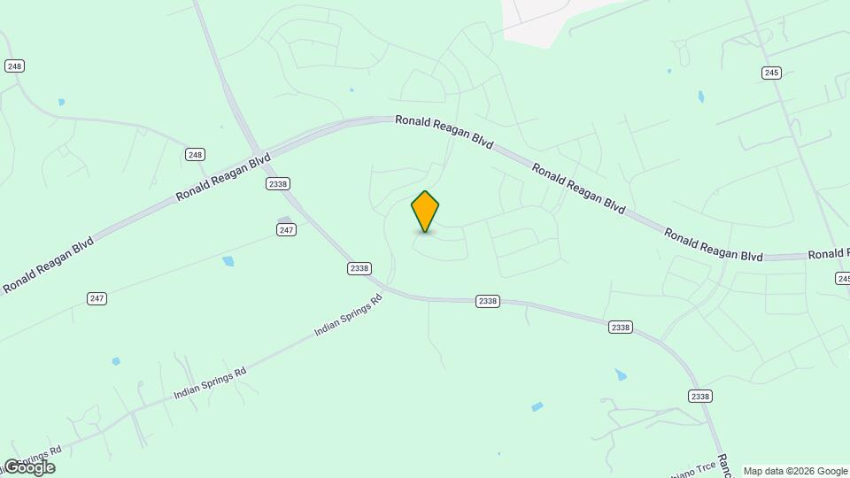 1104 Lickety Ln Map and Location Details