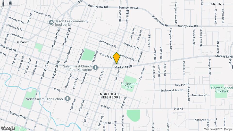 1761 Market St NE Map and Location Details