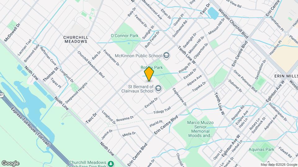 5441 Valhalla Crescent Map and Location Details