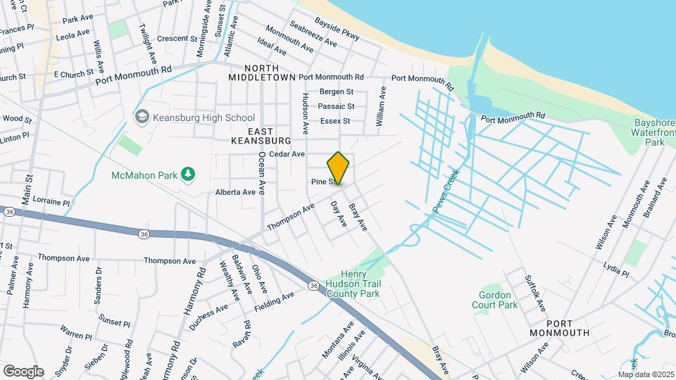 191 Bray Ave Mapa y Detalles de la Ubicación