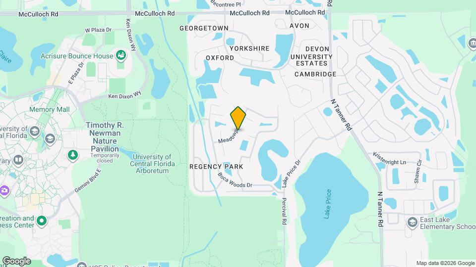 13726 Meadowpark Ave Map and Location Details