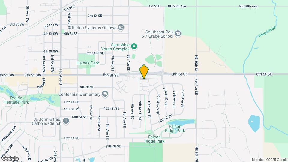 811 Red Hawk Way SE Map and Location Details