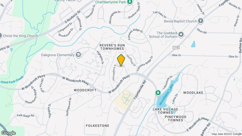 200 W Woodcroft Pkwy Map and Location Details