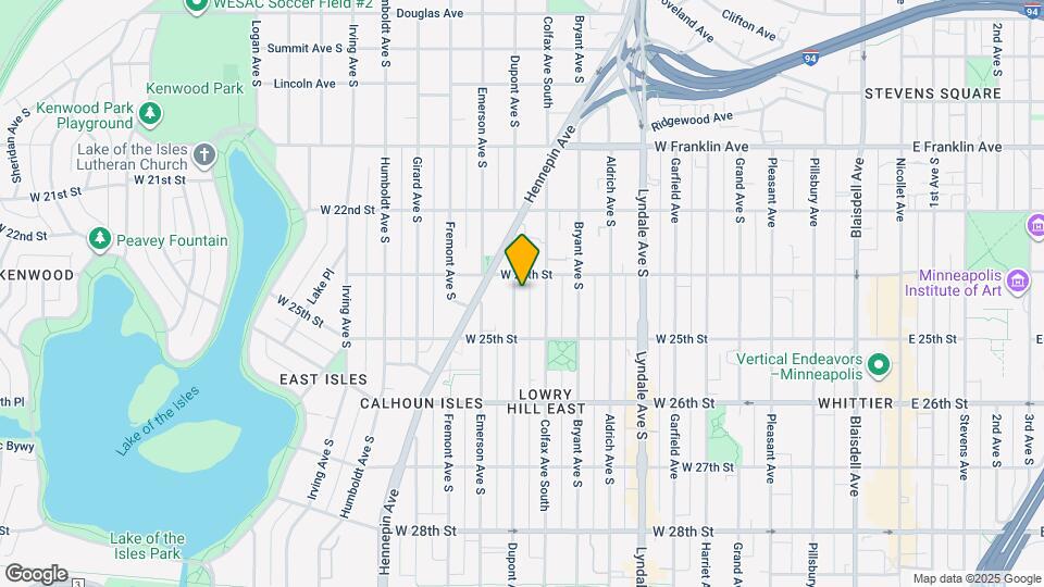 2413 DuPont Ave S, Unit 1 Map and Location Details