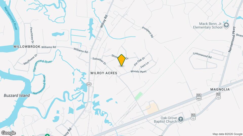 307 Peachwood Ct Mapa y Detalles de la Ubicación