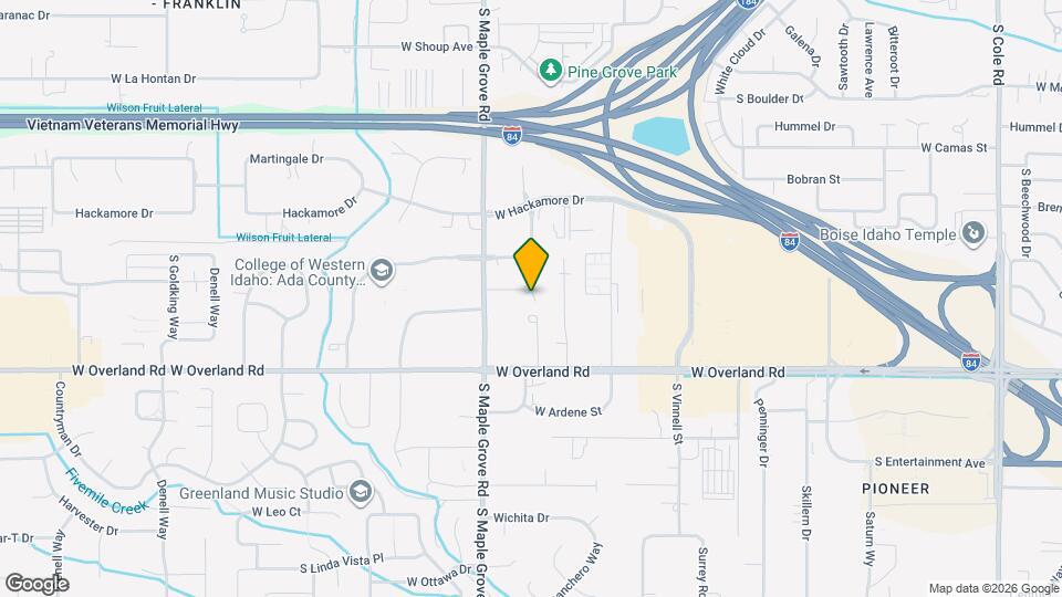 8887 W Candleston Ct Map and Location Details